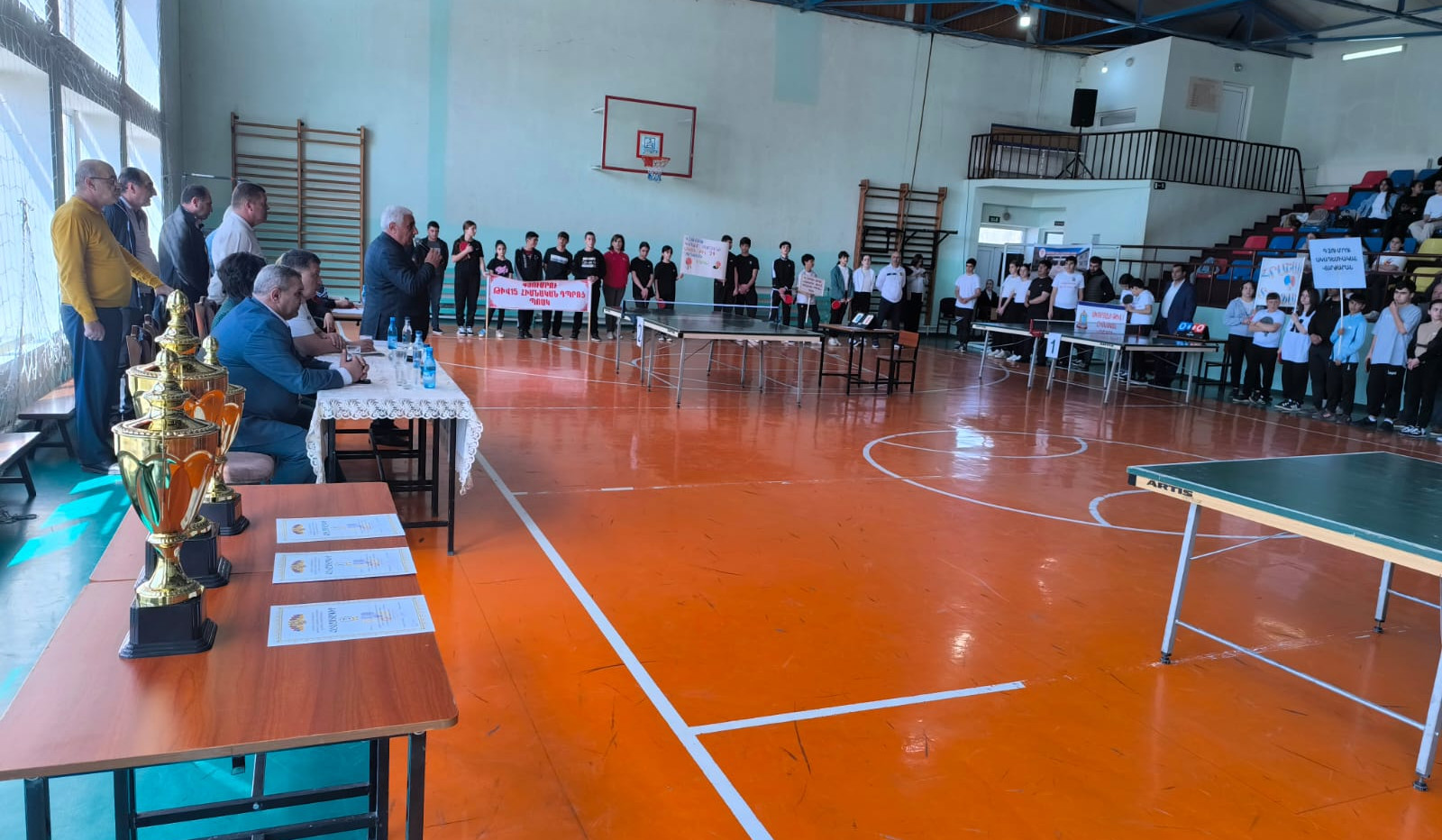 626 դպրոցի ավելի քան 3100 աշակերտ մասնակցել է համայնքային փուլին. «ՀՀ վարչապետի գավաթ» սեղանի թենիսի սիրողական մրցաշար