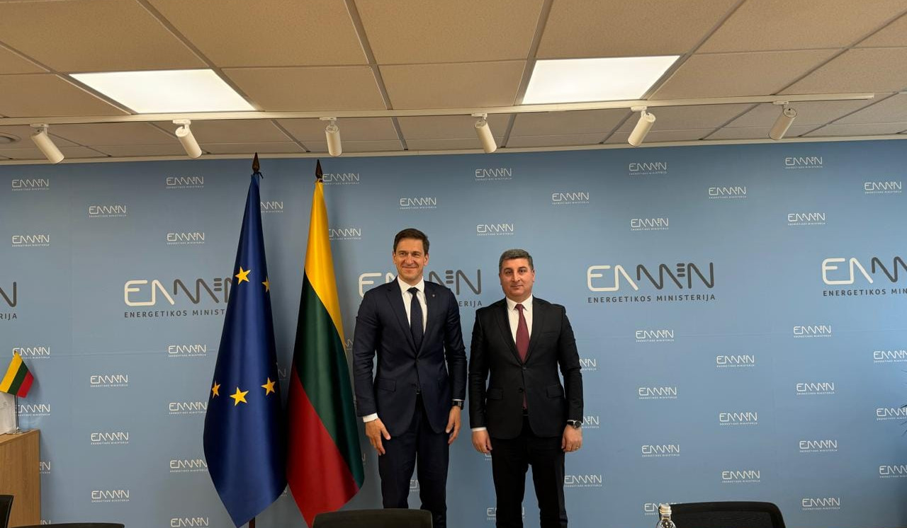 Գնել Սանոսյանը Լիտվայի էներգետիկայի նախարարի հետ քննարկել է էներգետիկ ոլորտում հնարավոր համագործակցության հարցեր