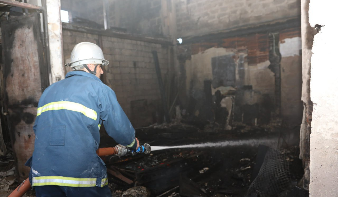 Հրդեհ Նուբարաշենի փողոցում