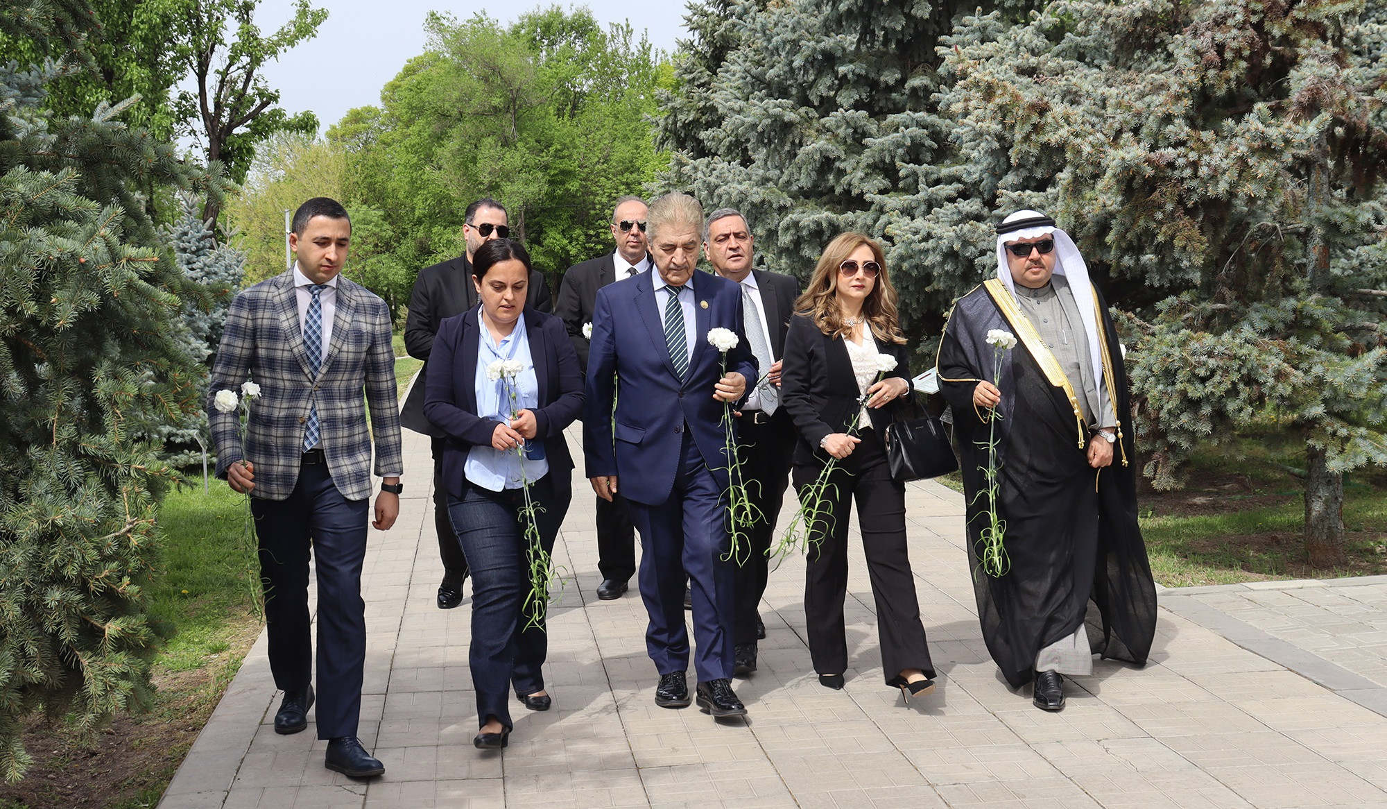 Սիրիայի Ժողովրդական ժողովի պատվիրակությունն այցելել է Հայոց ցեղասպանության հուշահամալիր