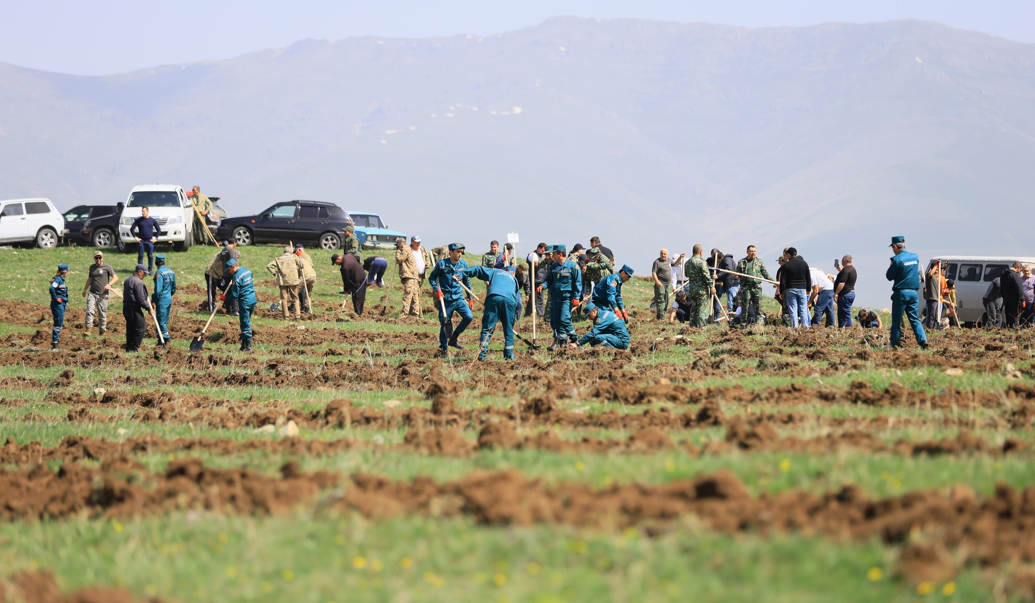 Հանրապետության երեք մարզում գարնանային ծառատունկ է իրականացվել. ՇՄՆ