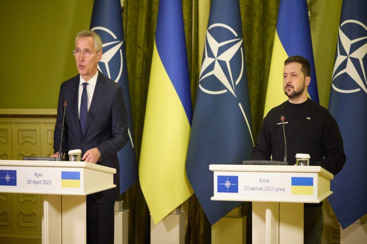 NATO Baş katibi Ukraynaya səfər edib