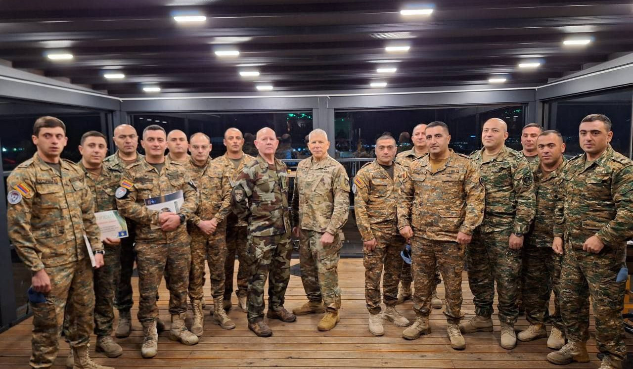 Командование миссии KFOR посетило место дислокации контингента Армении, находящегося в Косово в рамках миссии