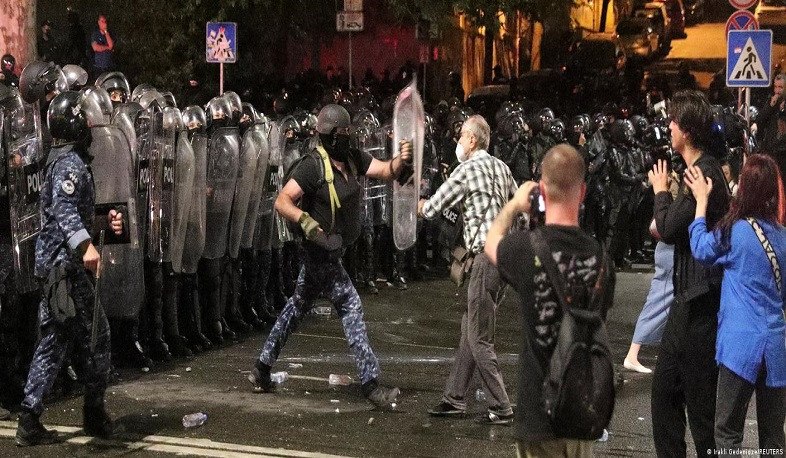 President of Georgia condemned harsh dispersal of protests in Tbilisi
