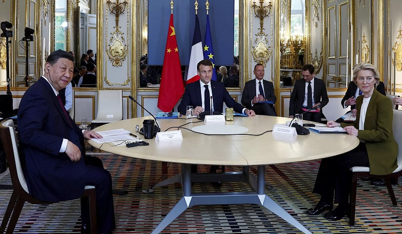 Си Цзиньпин встретился с президентом Франции и главой Еврокомиссии