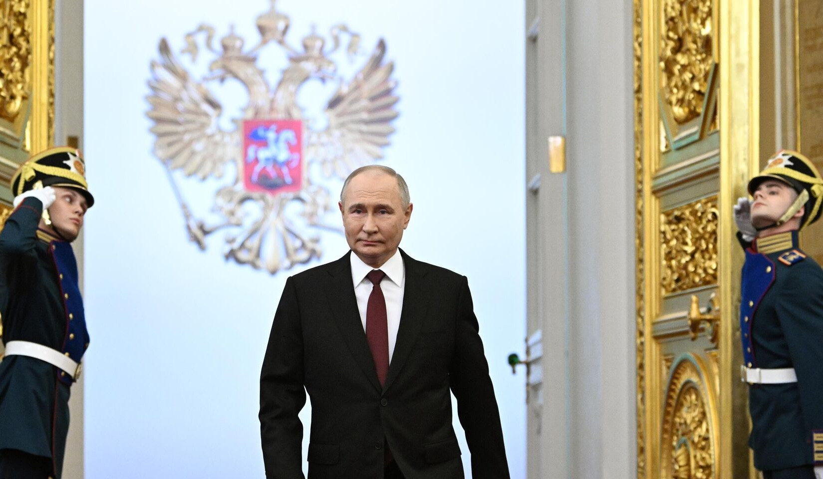 Russia's Vladimir Putin sworn in as president for the fifth term