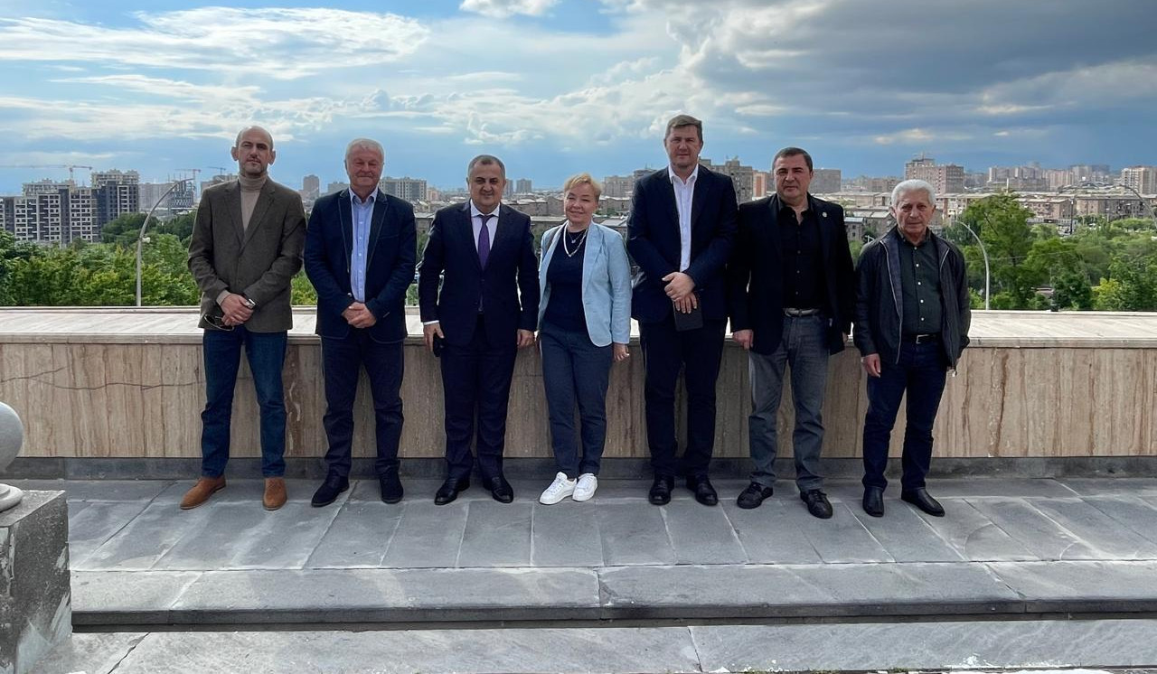 Members of working committee of International Shooting Sport Federation arrived in Armenia