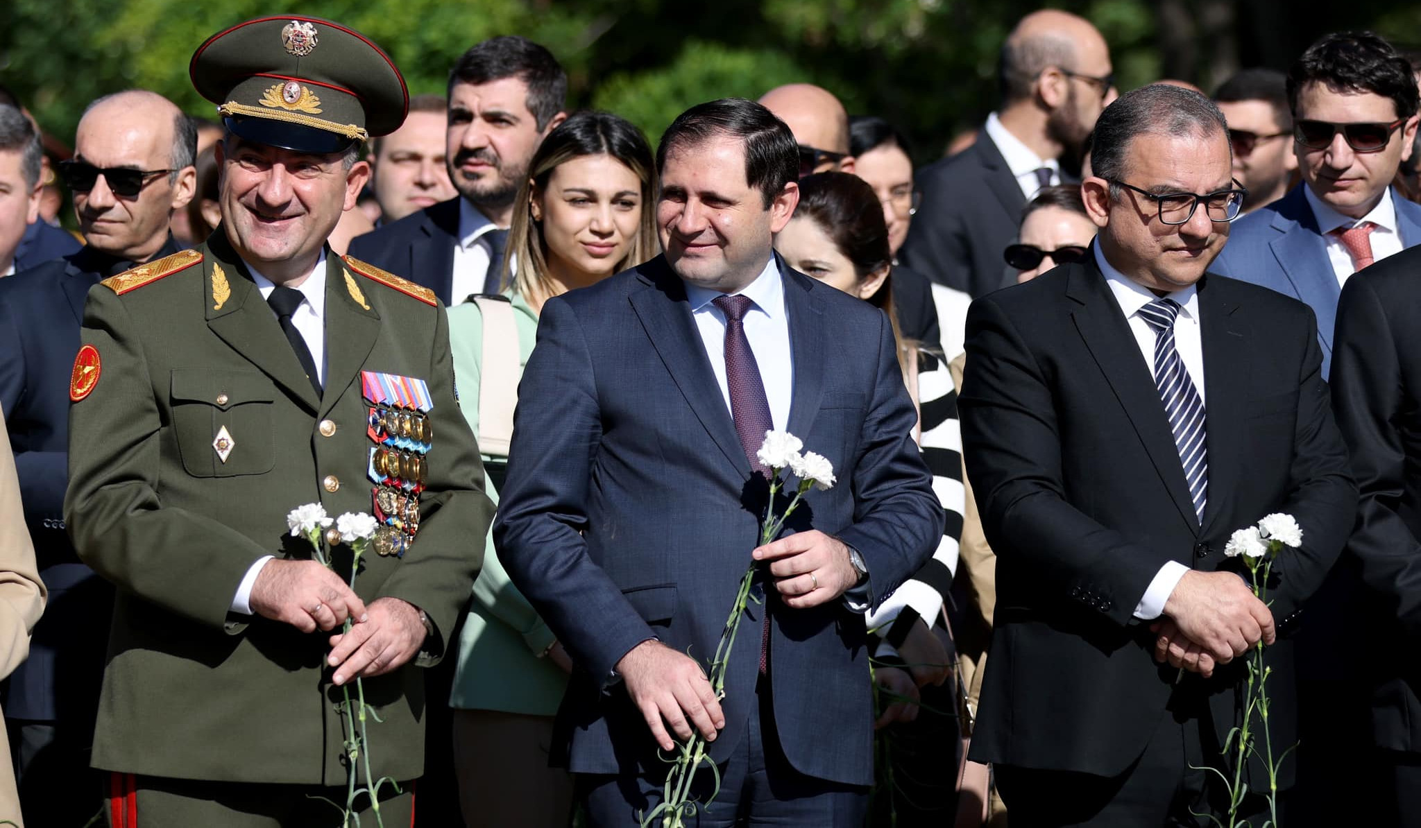 ER Müdafiə Nazirliyinin rəhbərliyi “Haxtanak” parkını ziyarət edib