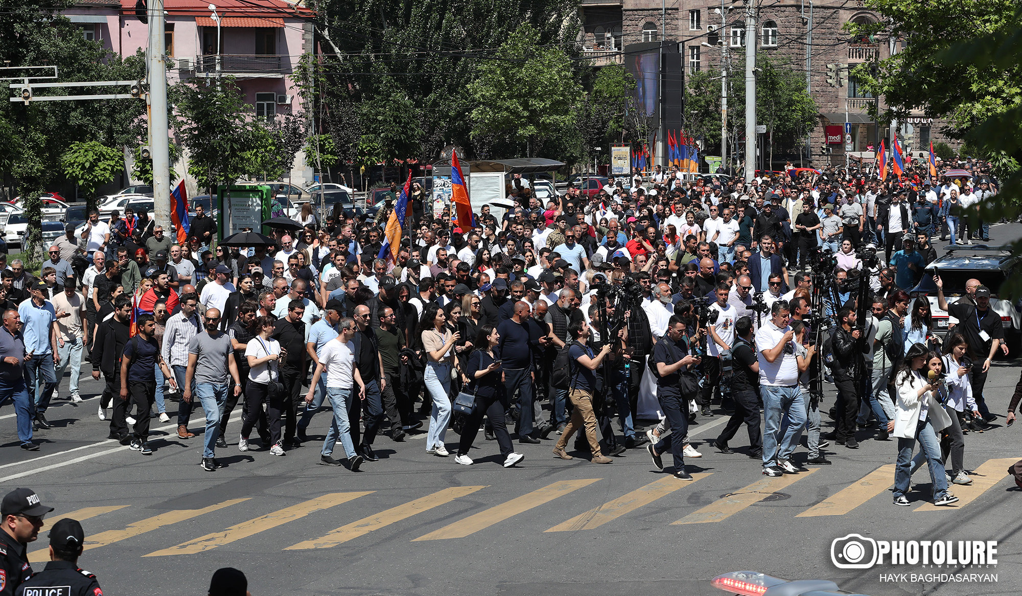 Անհնազանդության ակցիայի մասնակիցները ԵՊՀ-ից  շարժվել են դեպի Պոլիտեխնիկական համալսարան