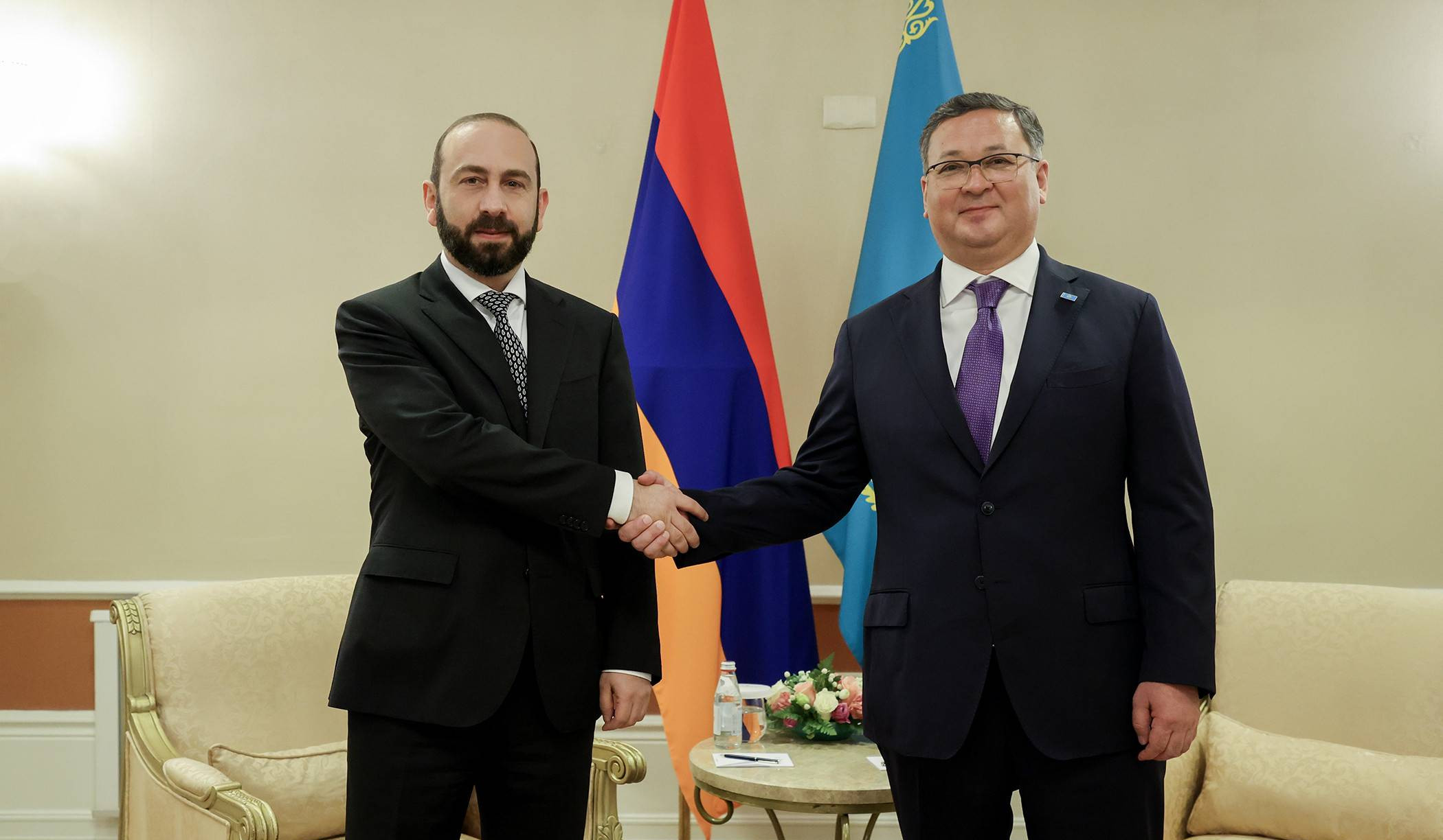 Meeting of the Ministers of Foreign Affairs of Armenia and Kazakhstan