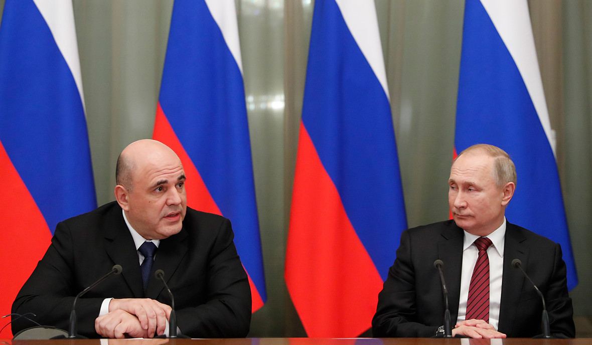 Путин внес в Госдуму кандидатуру Михаила Мишустина на пост премьер-министра