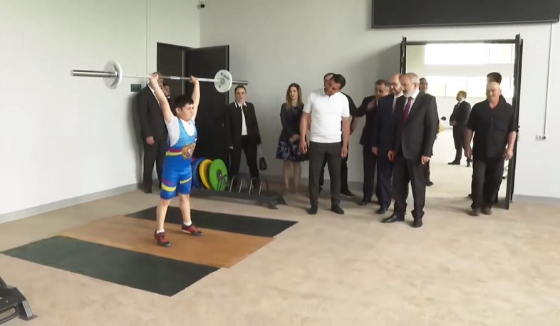 Ջրառատում տեղի ունեցավ Սիմոն Մարտիրոսյանի անվան ծանրամարտի մարզադպրոցի բացման արարողությունը