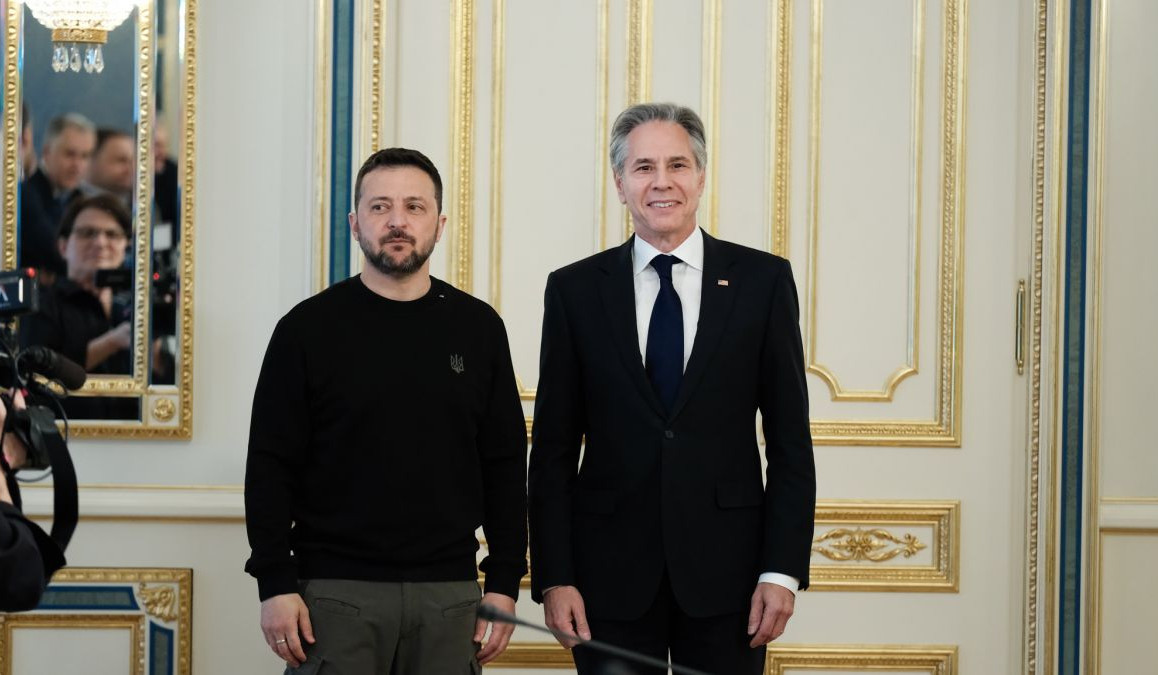 Վաշինգտոնը կշարունակի մնալ հավատարիմ գործընկեր Կիևի համար. Բլինքենը հանդիպել է Զելենսկու հետ