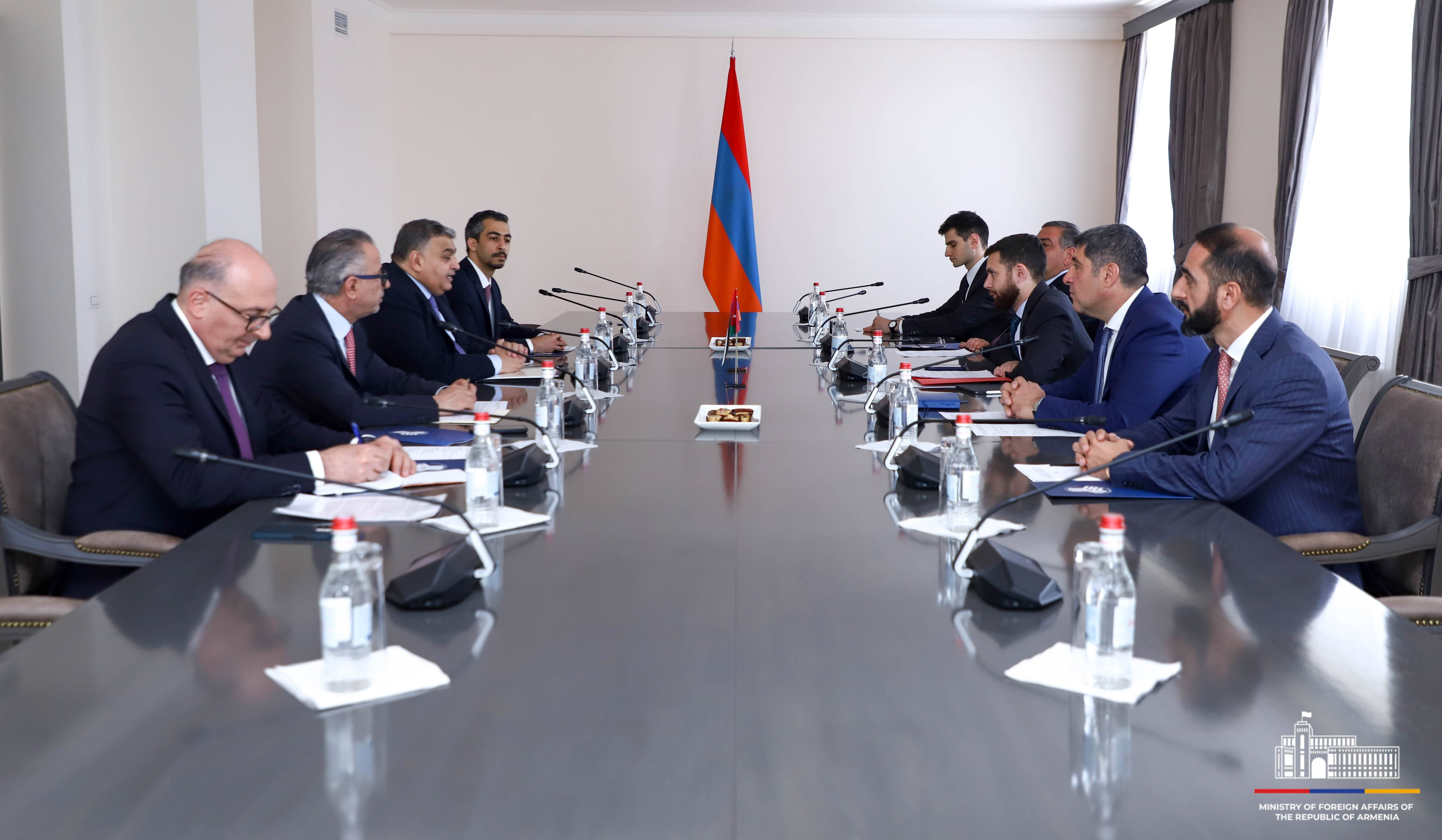 Political consolations between the Foreign Ministries of Armenia and Jordan