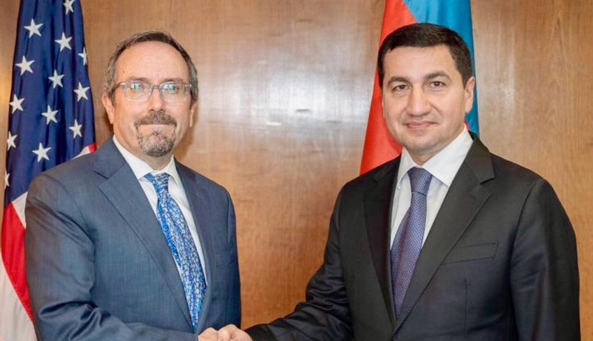 Hikmat Hajiyev meets with US Acting Under Secretary