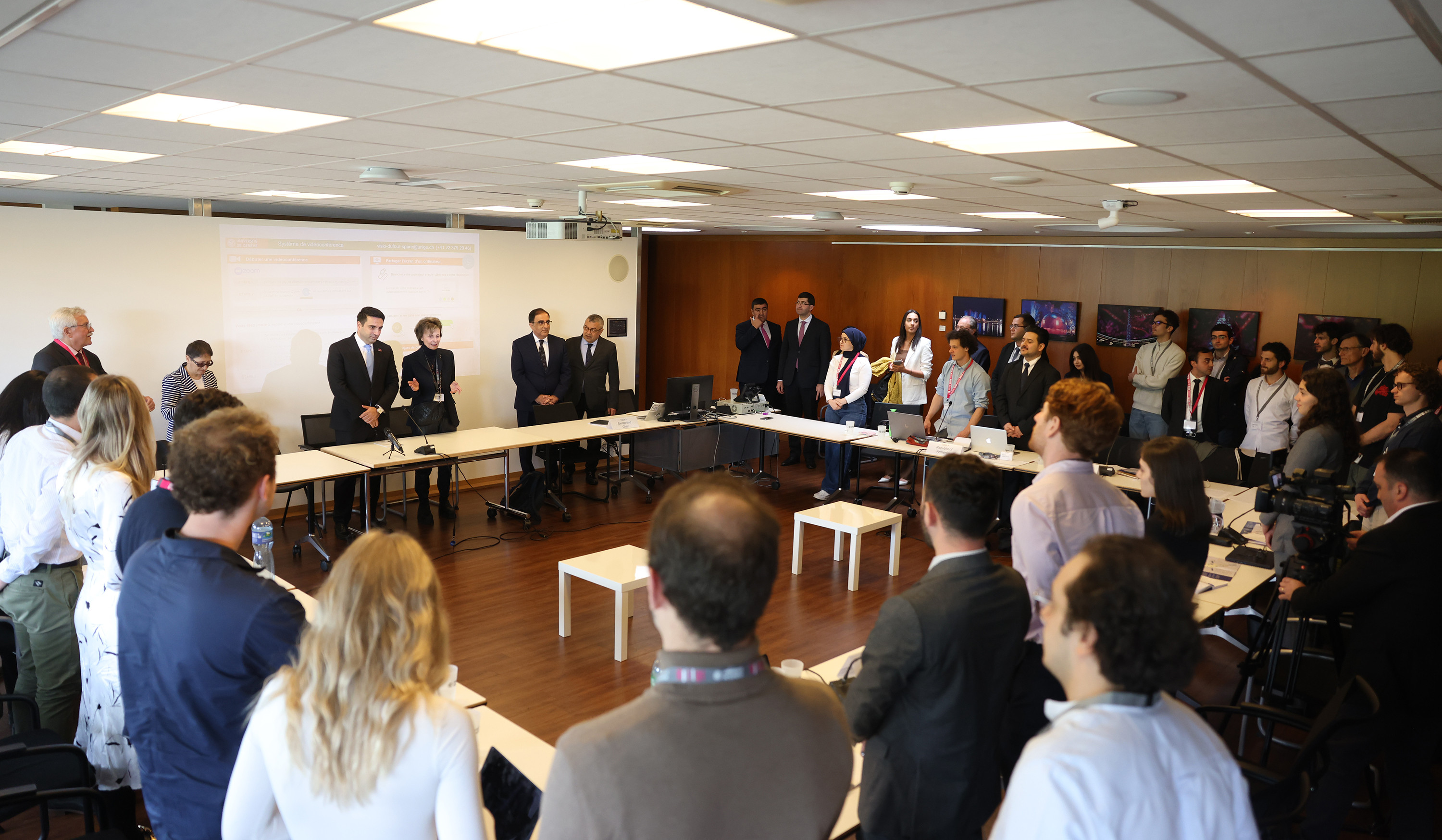 Alen Simonyan visits University of Geneva within framework of working visit to Swiss Confederation