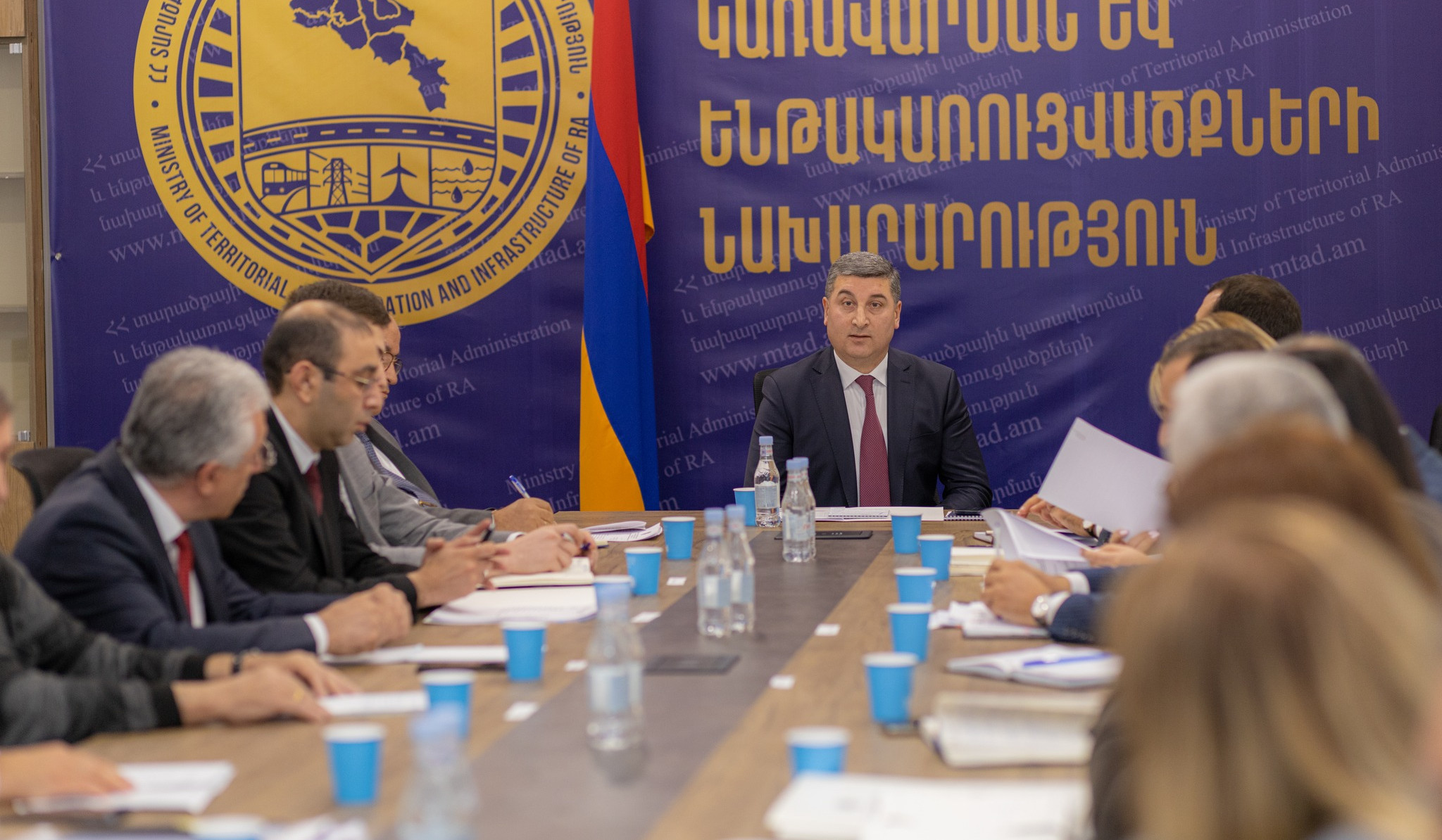 Գործակարգավարական խորհրդակցություն՝ ՏԿԵՆ-ում. նախարարն անդրադարձել է հանձնարարականների կատարման ընթացքին