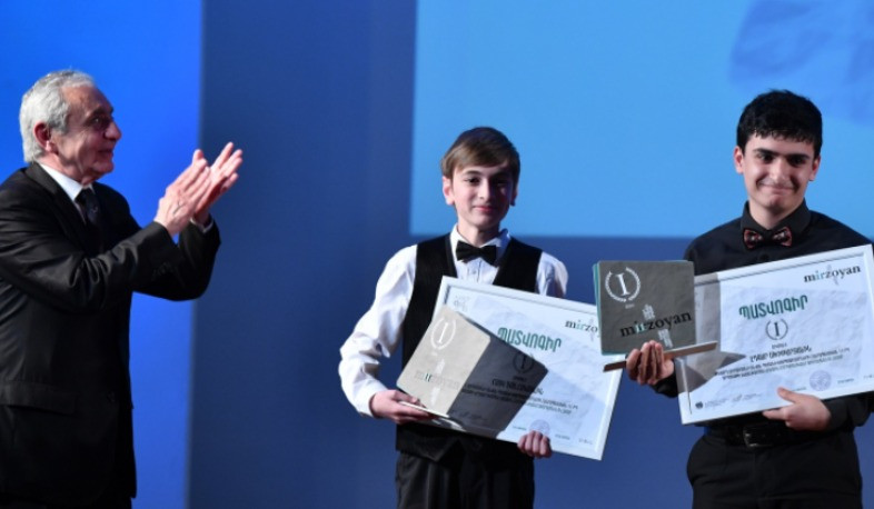 Էդգար Մխիթարյանն ու Հայկ Ջուլհակյանը՝ Էդվարդ Միրզոյանի անվան հանրապետական 11-րդ մրցույթի հաղթողներ