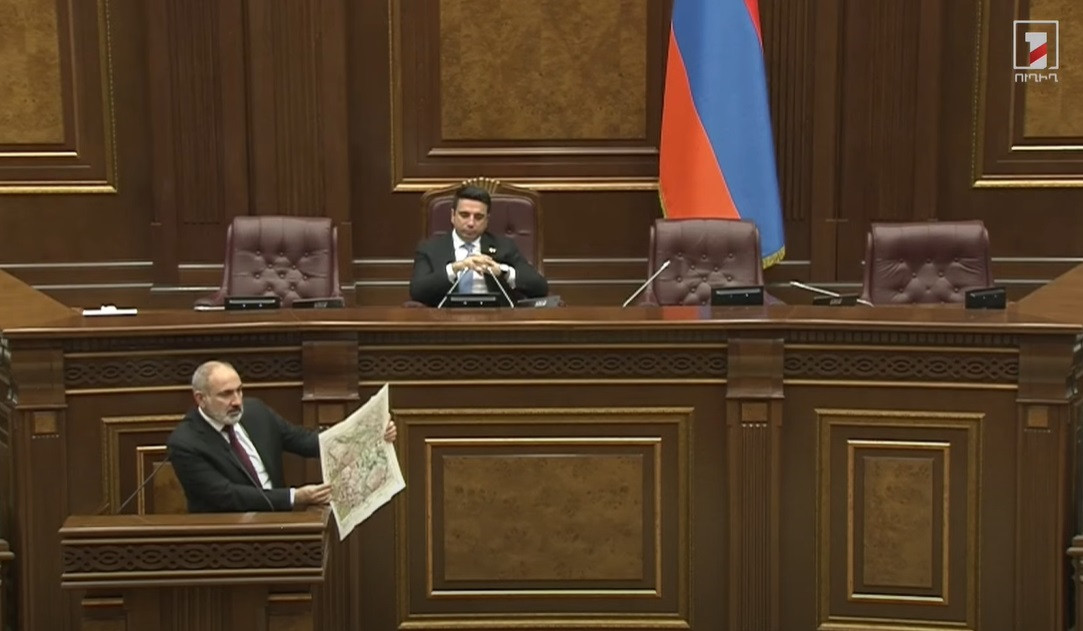 19 քարտեզով գծված է ՀՀ-ի և Ադրբեջանի միջև ամբողջ սահմանը. Փաշինյան