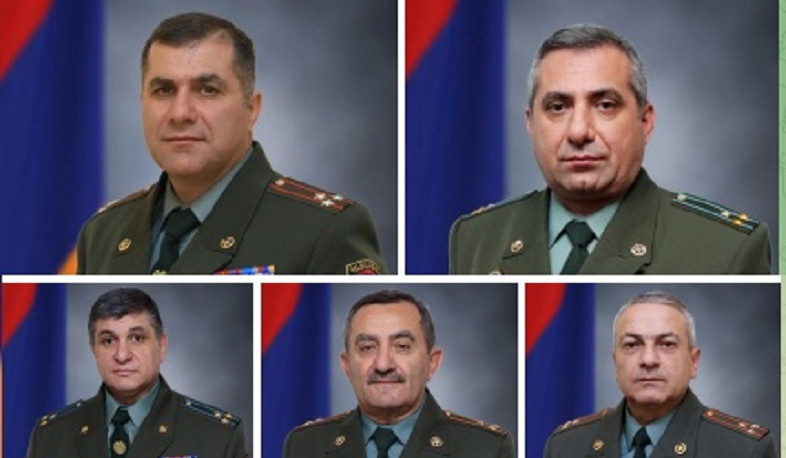 Նախագահի հրամանագրերով զինվորական կոչումներ են շնորհվել