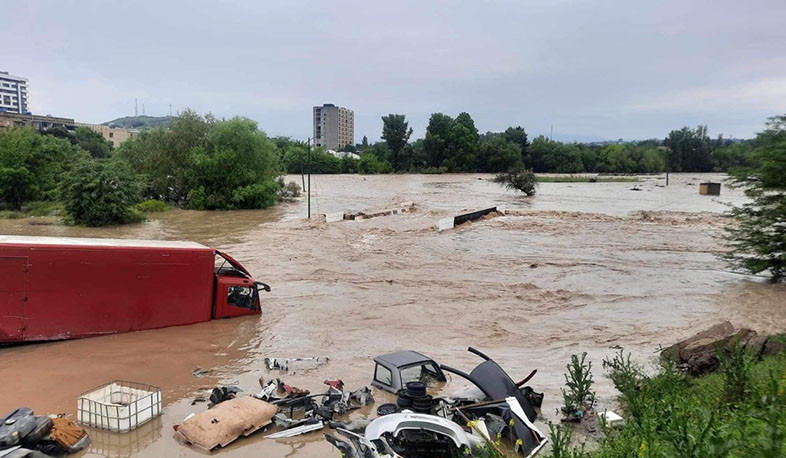 Վրաստանի արևելքում գետերը հուներից դուրս են եկել. մի շարք բնակավայրեր հեղեղված են