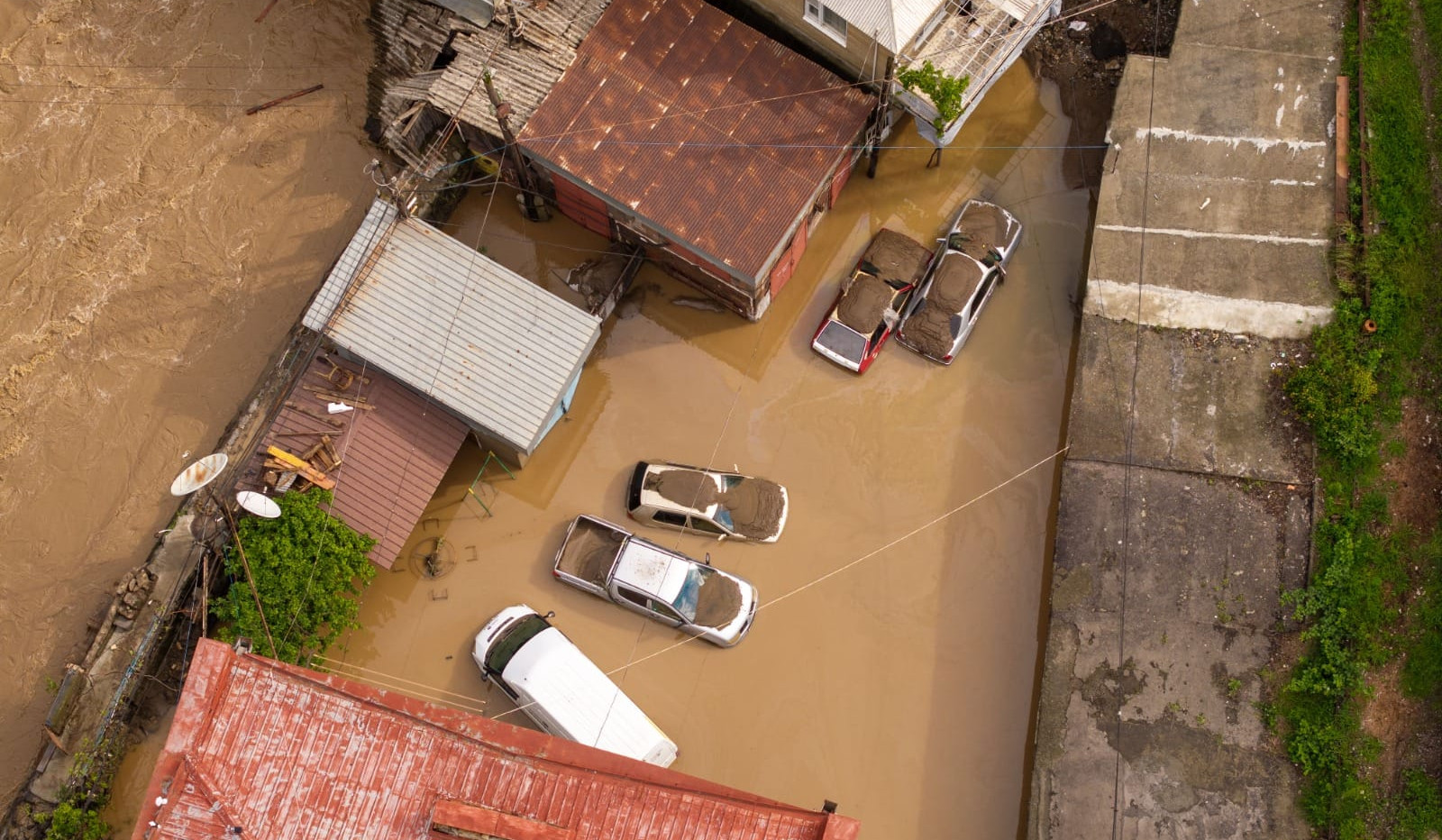 Ալավերդու Սանահին կայարան թաղամասից տարհանվել են 4 շենքի բնակիչներ
