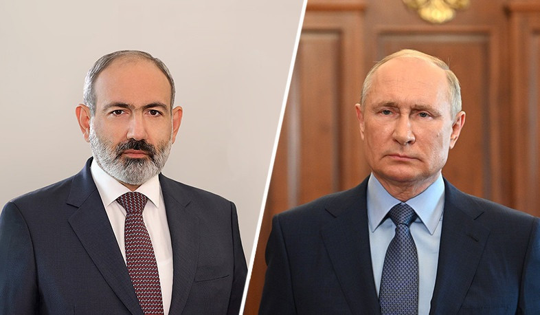 Мы за то, чтобы российско-армянские отношения продолжали успешно развиваться: Путин Пашиняну