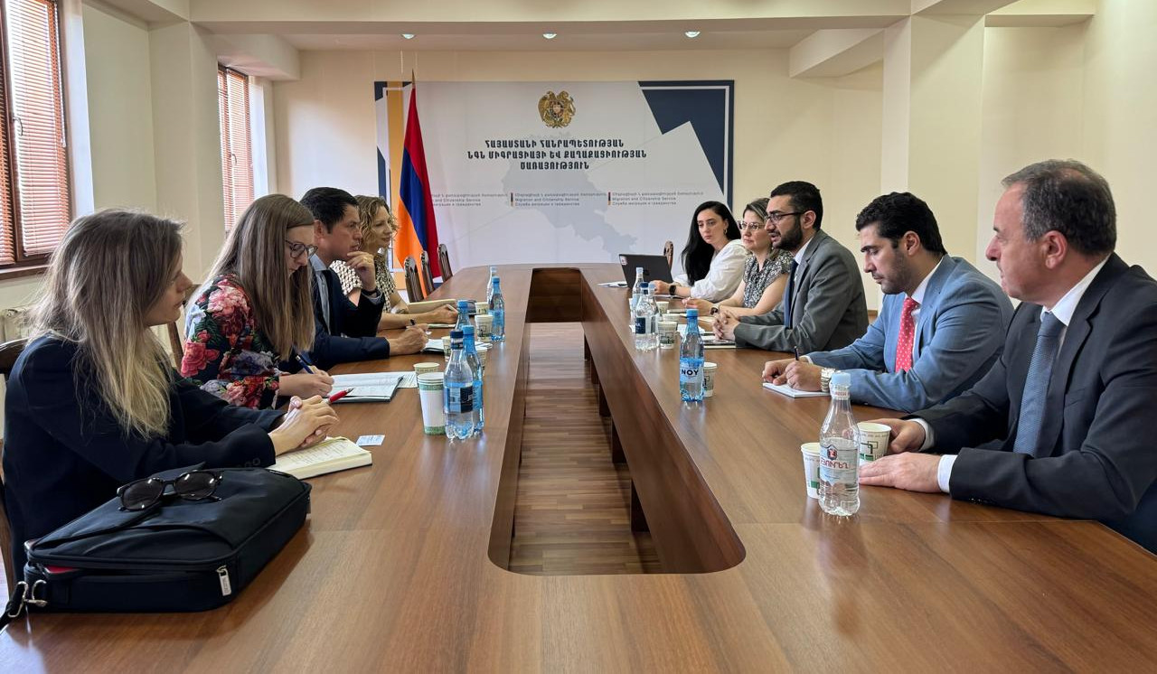 Անդրադարձ է կատարվել ԵՄ-Հայաստան վիզաների ազատականացման երկխոսության հնարավոր մեկնարկի շրջանակներում Ֆրոնտեքսի հետ համագործակցության կարևորությանը