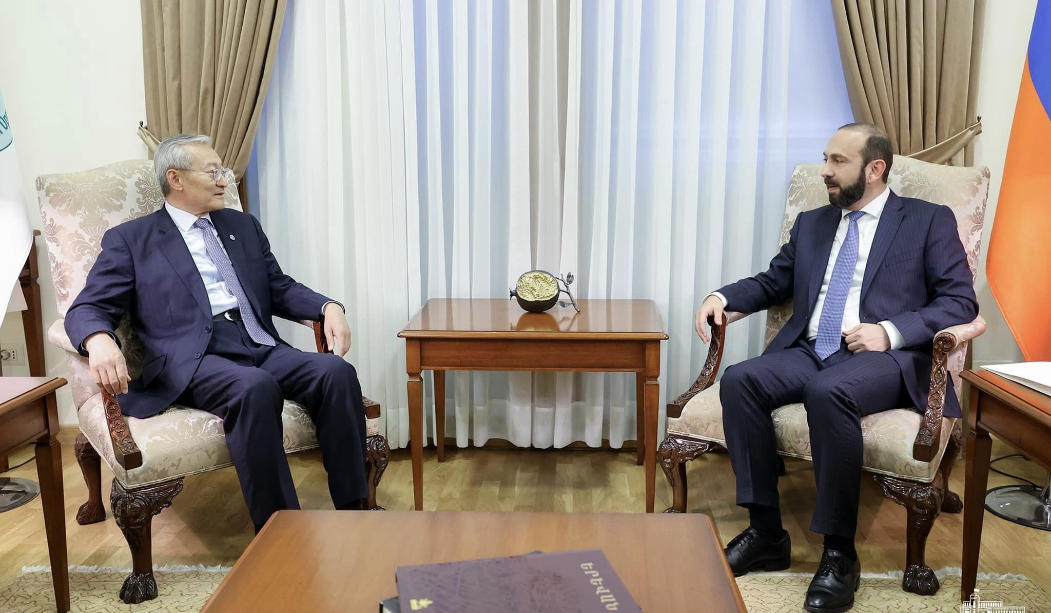 Արարատ Միրզոյանն ու Ճան Մինը առանձնազրույց են ունեցել