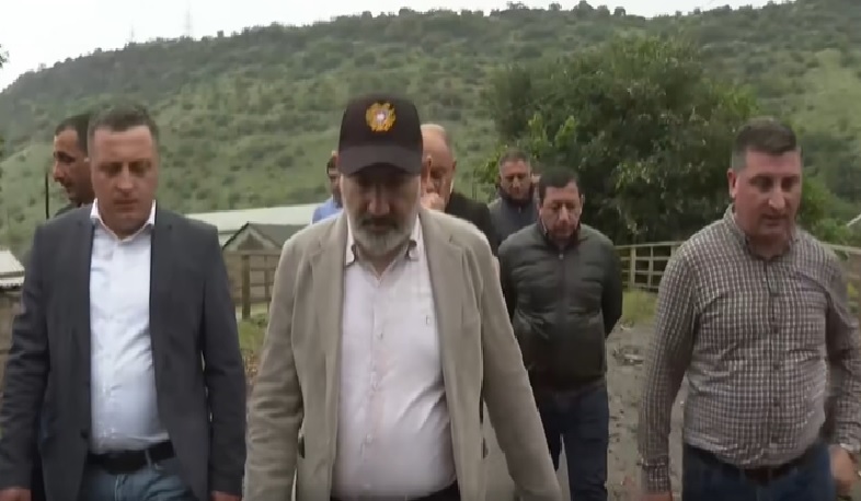 In Ayrum, Prime Minister got acquainted with damage caused by disaster