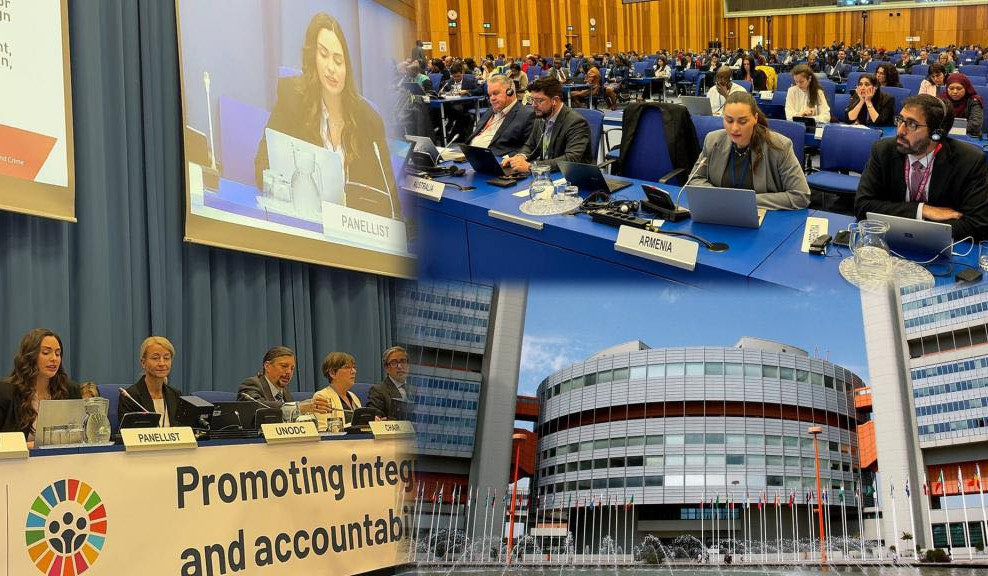 ՄԱԿ-ի աշխատանքային խմբերին ներկայացվել են Կոռուպցիայի դեմ պայքարի կոնվենցիայի շրջանակում ՀՀ-ում իրականացված հակակոռուպցիոն բարեփոխումները