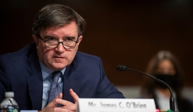 ABŞ dövlət katibinin köməkçisi Ceyms O`Brayen Azərbaycana səfər edəcək