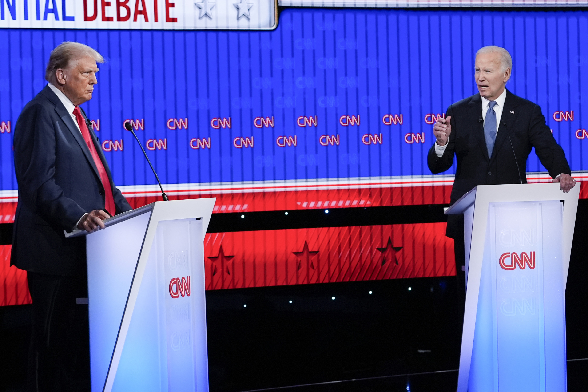 Biden and Trump face off in first presidential debate