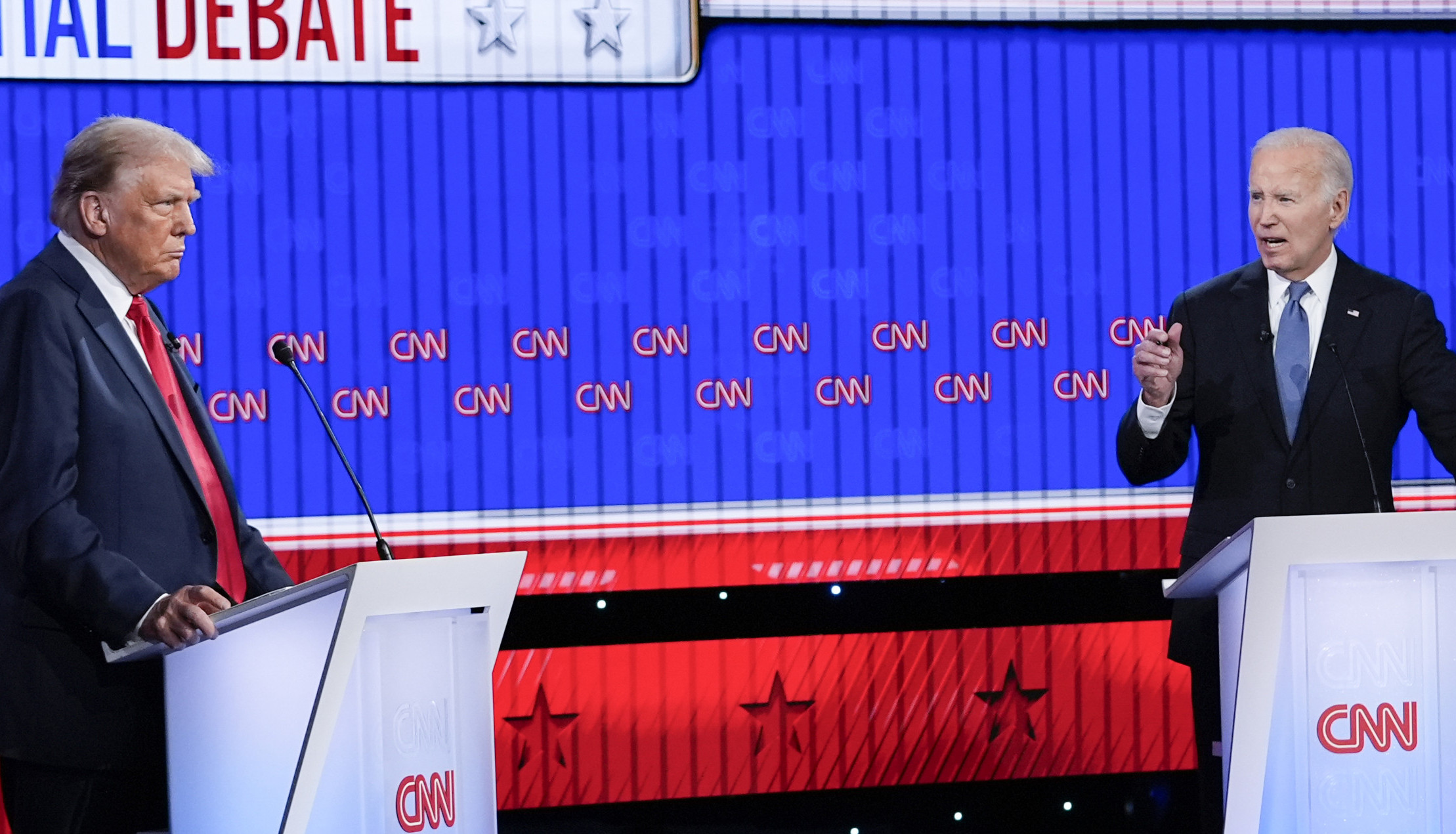 Biden and Trump face off in first presidential debate