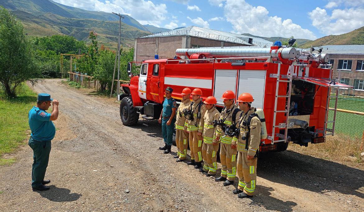 Վայոց ձորում անցկացվել են հատուկ տակտիկական ուսումնավարժանքներ