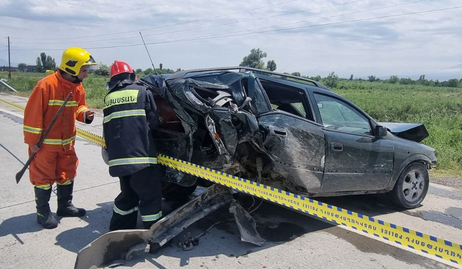 Ավտովթար Երևան-Մեղրի ճանապարհին. կան տուժածներ