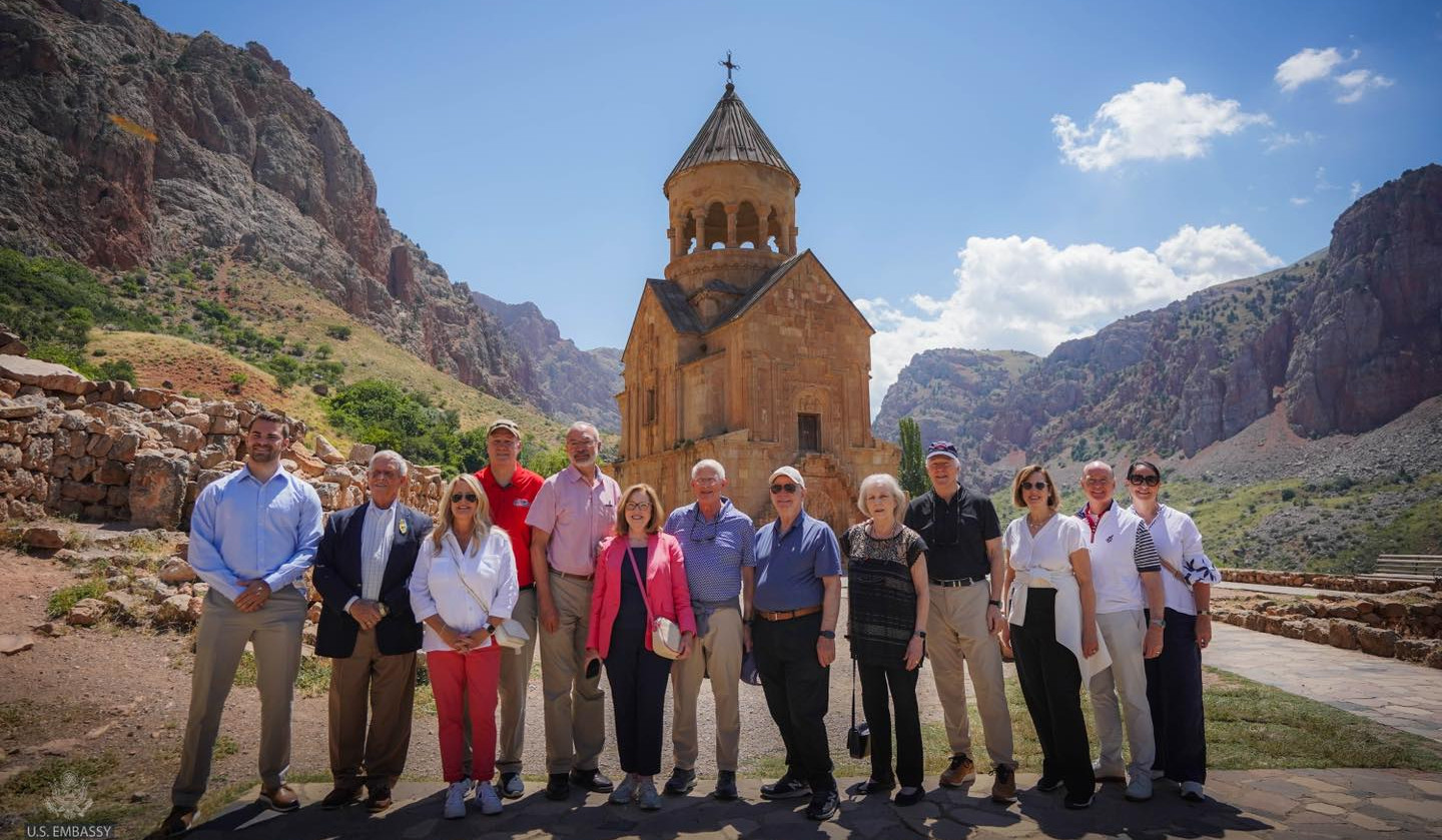 Members of US congressional delegation visited Noravank complex