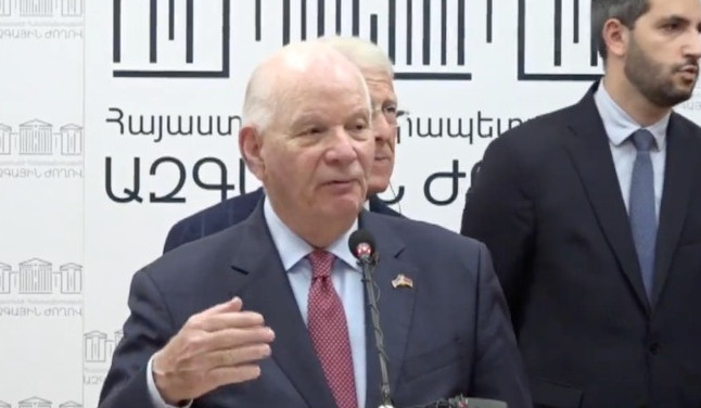 USA wants to advance peace process between Armenia and Azerbaijan: Senator Cardin