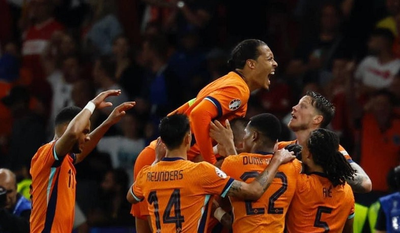 ԵՎՐՈ 2024. Նիդերլանդների հավաքականը կամային հաղթանակ տոնեց Թուրքիայի նկատմամբ ու կիսաեզրափակչում է