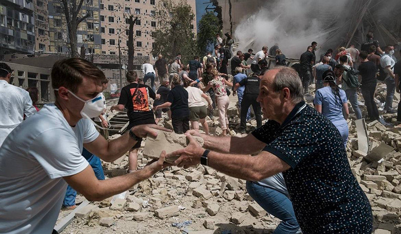 Massive attack on Ukraine