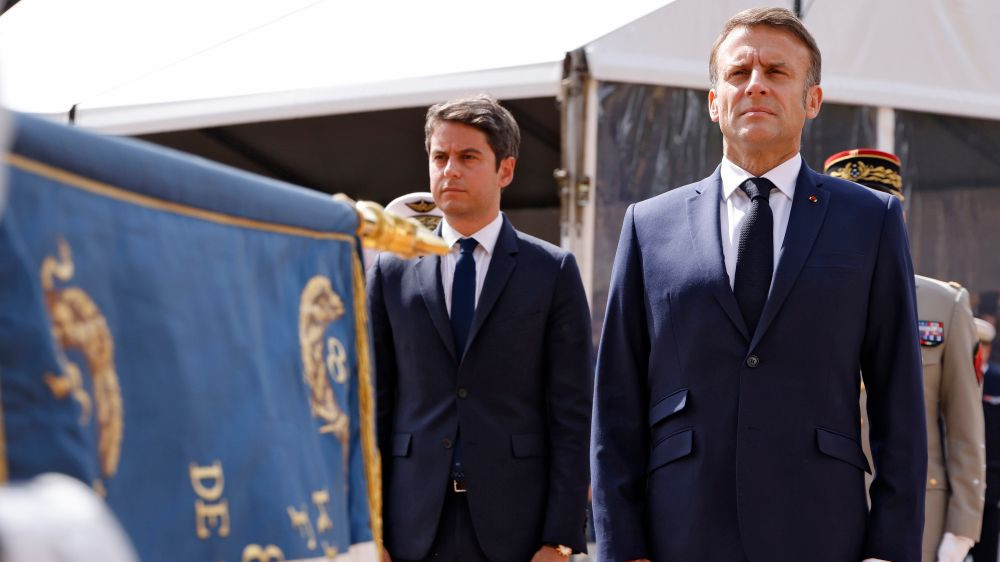 French President did not accept resignation of Prime Minister Gabriel Attal