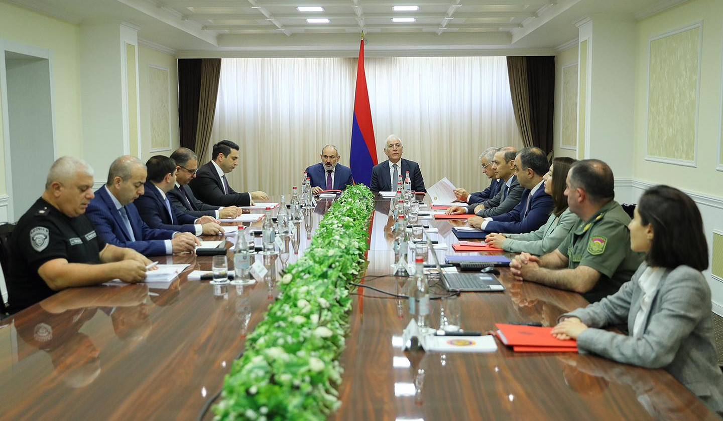 Session of Security Council held under leadership of Nikol Pashinyan