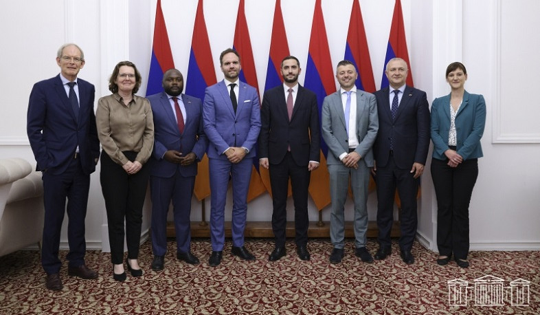 Рубен Рубинян принял делегацию Постоянной комиссии по внешним отношениям Палаты представителей парламента Нидерландов