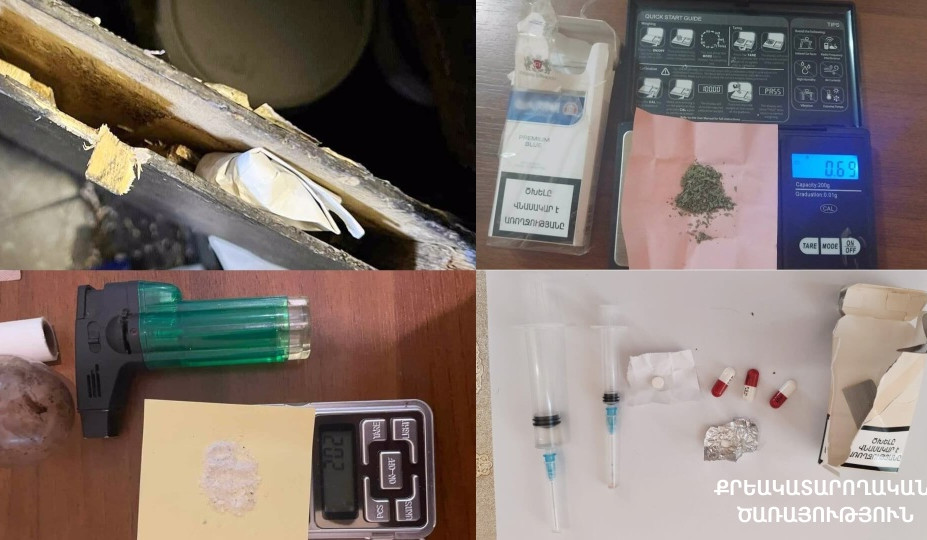 Թմրամիջոցներ, բջջային հեռախոսներ, wi-fi սարքեր․ Քրեակատարողական ծառայության հունիսի հաշվետվություն