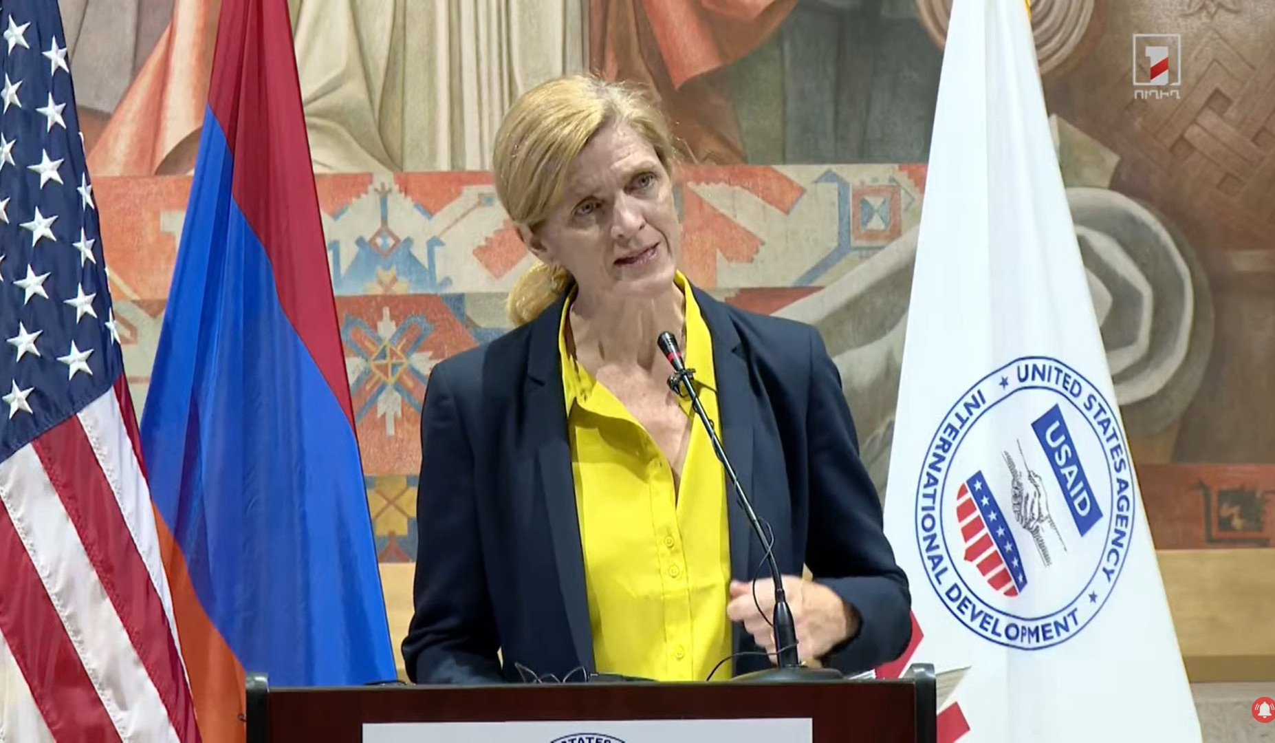 Հայտարարում եմ ևս 2,4 մլն դոլարի ֆինանսավորման մասին. Փաուերը՝ ՀՀ ՏՏ ոլորտի իրավական դաշտի կարգավորման մասին