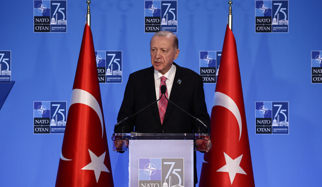 Turkey will not approve cooperation between NATO and Israel: Erdogan