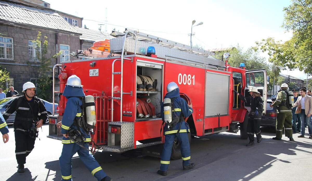 Երևանի սրճարաններից մեկում հրդեհ է բռնկվել