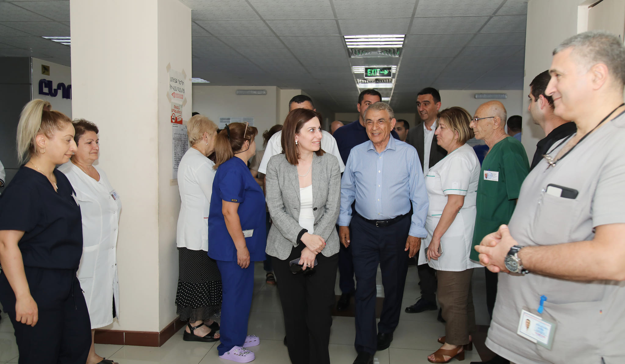 Առողջապահության նախարարն այցելել է Մեղրու վերականգնողական կենտրոն