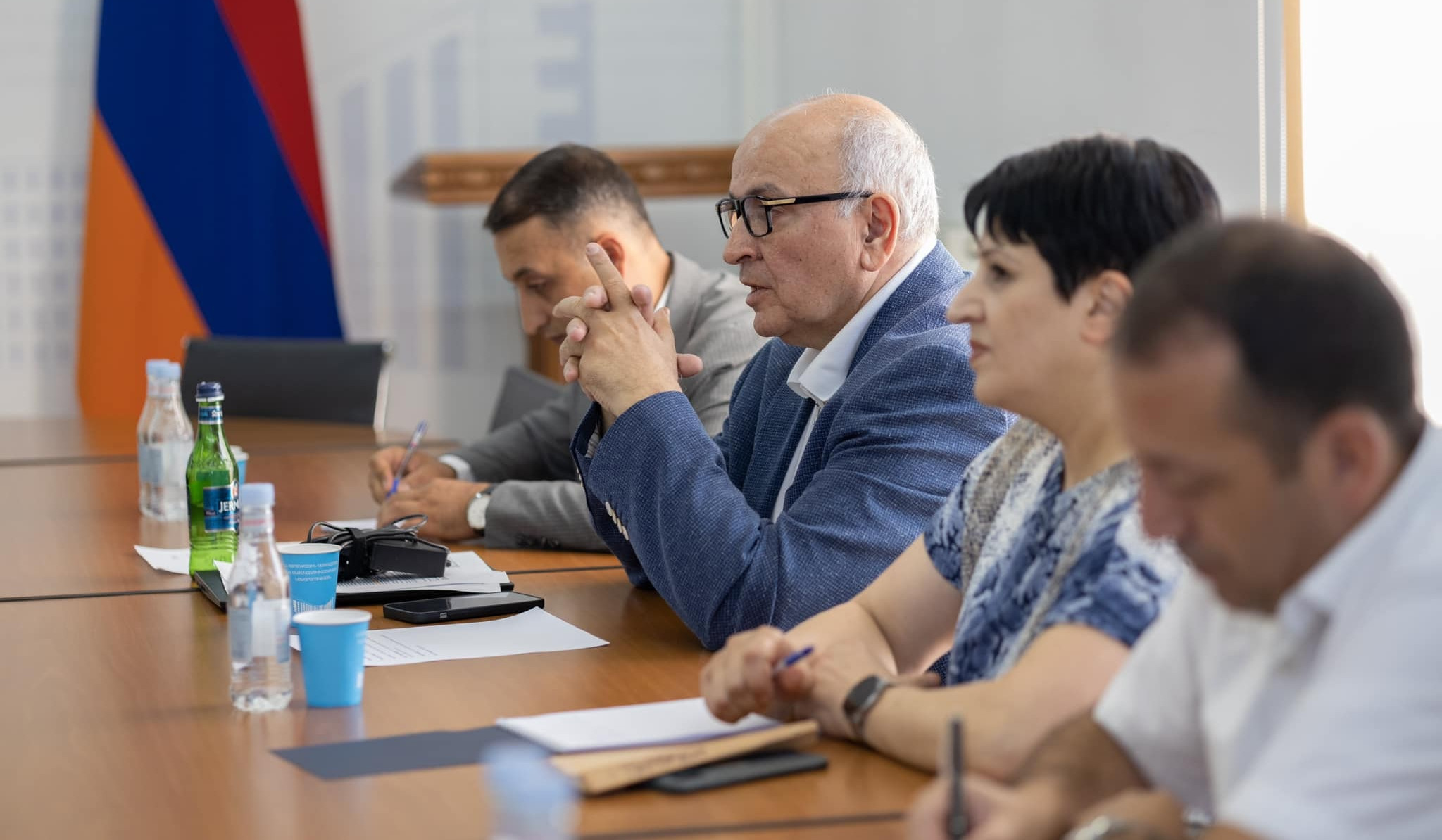 Վաչե Տերտերյանը «ԵՄ-ն hանուն կլիմայի դիմակայության» ծրագրի ներկայացուցիչների հետ խոսել է կլիմայի փոփոխության հետևանքով առաջացած մարտահրավերներից