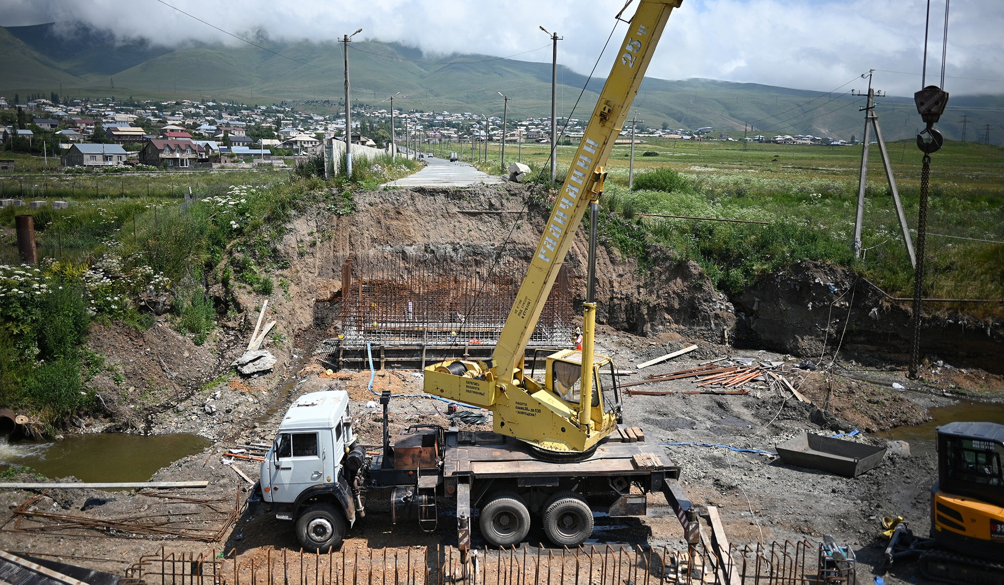 Հիմնանորոգվում է Մ-4 միջպետական ճանապարհը Ծովագյուղին միացնող կամուրջը